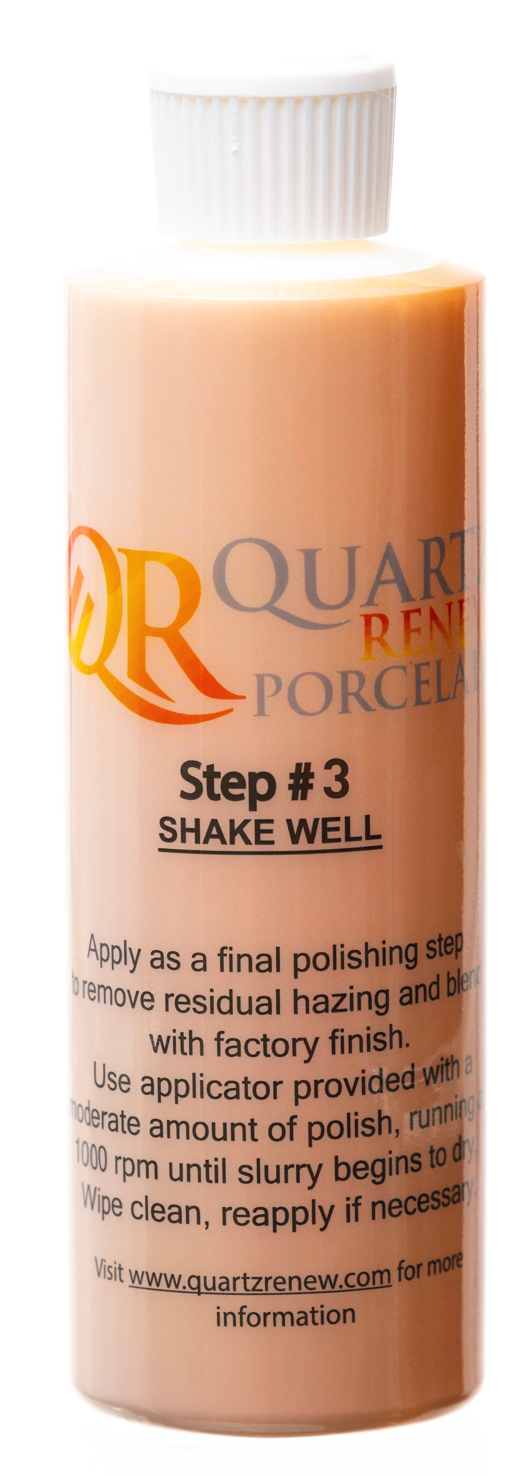 8oz Porcelain Polish- Step 3